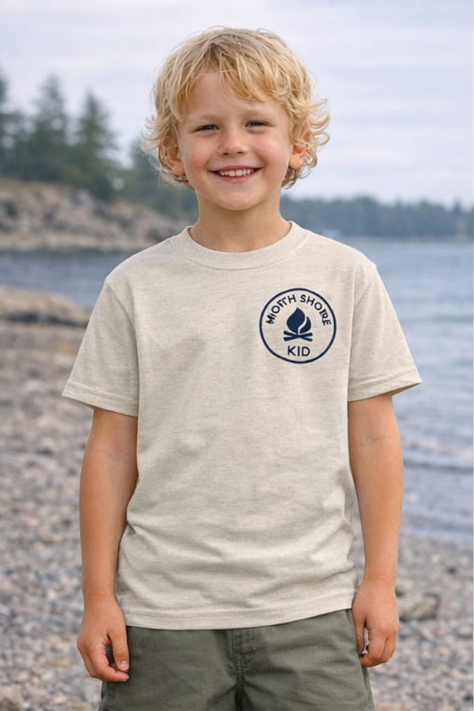 North Shore Camp Co. Boys Badge Tee