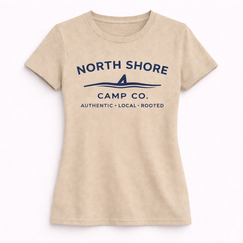 North Shore Camp Co. Heritage Hoodie Tan