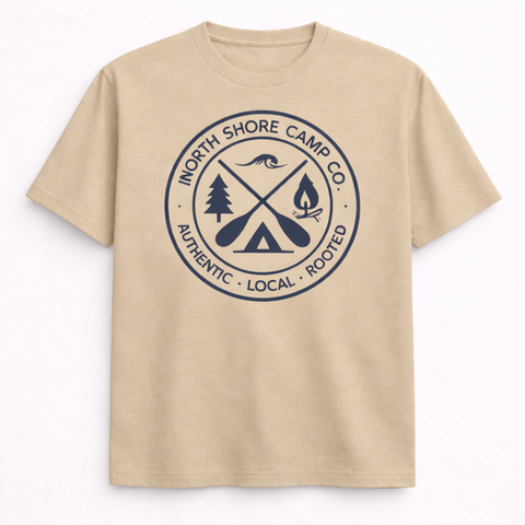 North Shore Camp Co. Heritage Badge Tan